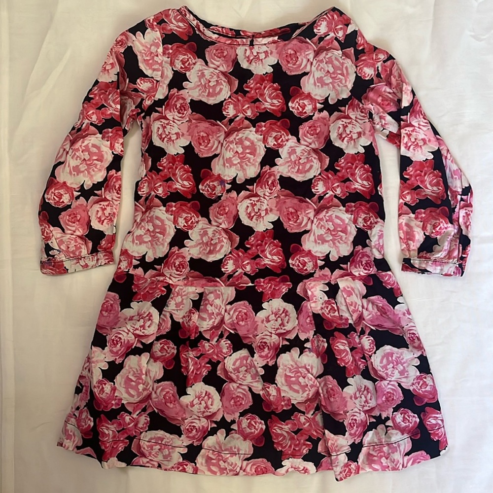 Baby Gap Girls Size 5 Pink Flower Dress